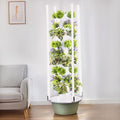 Hydroponics Growing SystemHydroponic Growing Kits &amp SystemsHydroponics Tower with LED Grow Lightwith Hydrating Pump Adapter Net Potsfor Herbs Fruits and Vegetables. (Size : Nine Floors)