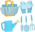 SUPVOX Boy Girl Gardening Tool Set Plastic Shovel Rake and Watering Can for Boy Girl Safe and Lightweight Gardening Tools for and Bonding