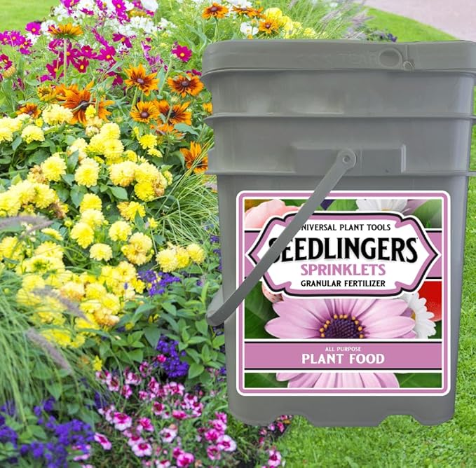 Seedlingers Sprinklets Plant Food 25 Pound Granular