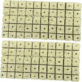 POPETPOP 100pcs Planting Cubes Sprout Grow Cubes Soilless Cultivation Blocks Hydroponics Nutrients Nursery Soil Blocks for Indoor Plants
