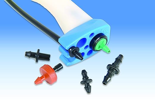 Al-Magor-Professional Drip Irrigation Hole Punch Tool for 1/4 Inch Fitting &amp Emitter Insertion Tubes Pipes 16/20mm The Original Drip Irrigation Punch Tool with Adapter for Inserting Drippers