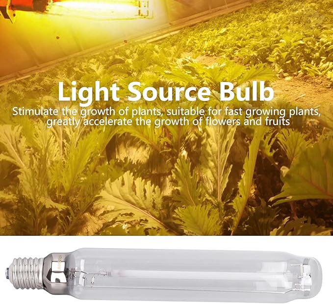 Grow Light 1000W Plant Growing Lamp LED Cultivation Light Replacement for Indoor Greenhouse Hydroponic Seedlings 110-240V