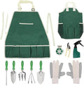 11pcs Stainless Steel Weeding Shovel and Rake Garden Planting Tool Set with Plastic Handles for Home Vegetable and Flower Gardening Outdoor Use
