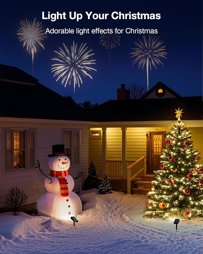 Solar Power Spotlight Outdoor Waterproof Landscape LED Accent Lighting for Yard Tree Plants Walls Path Garden Statues Adjustable BrightnessDusk to Dawn Long Lasting 6 Pack Cool White