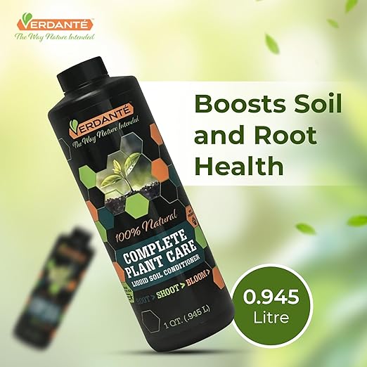 Complete Plant Care Liquid Soil Conditioner – Improve Lawn &amp Garden Health - Versatile Soil Conditioner for Lawns &amp Gardens - Simple Lawn and Garden Solutions - 1 Qt.