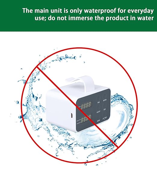 Automatic Plant Watering System Indoor Self Watering Device with Large Display for 15 Potted Plants Drip Irrigation System for Vacation