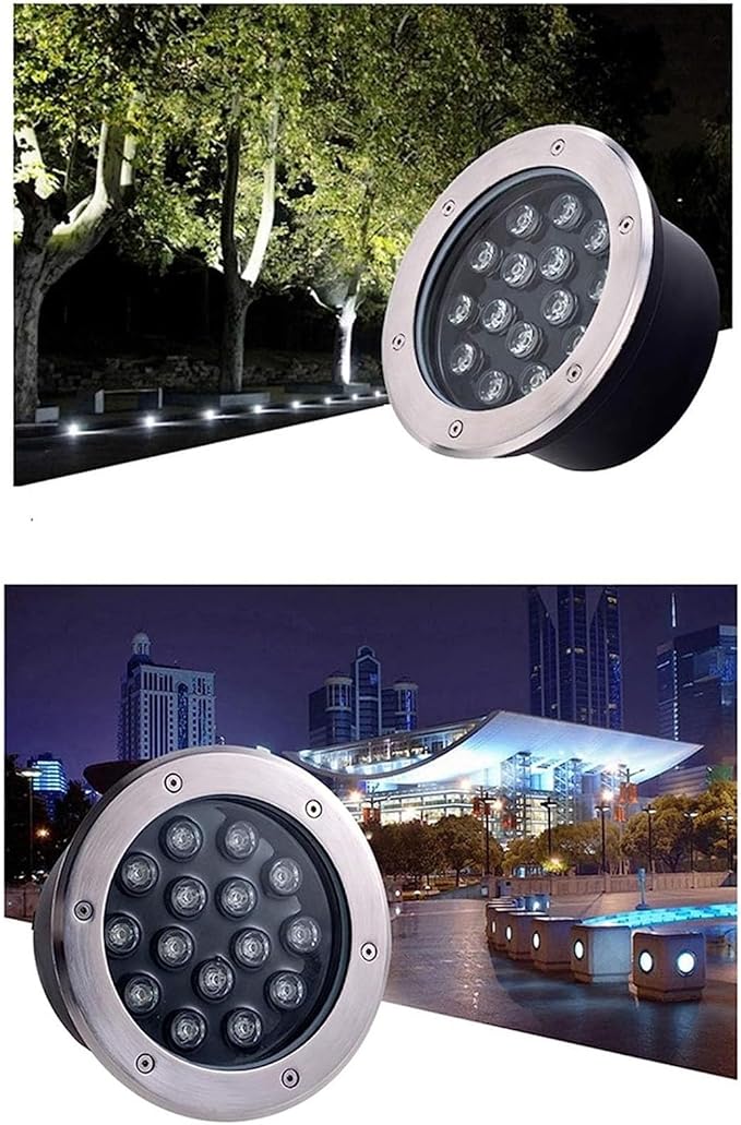 Landscape Lights - Outdoor Buried Lights Outdoor Recessed LED Spotlight Ground Recessed Spot IP67 Waterproof Inground Lights Recessed Lighting for Garden LawnWhite Light 36W