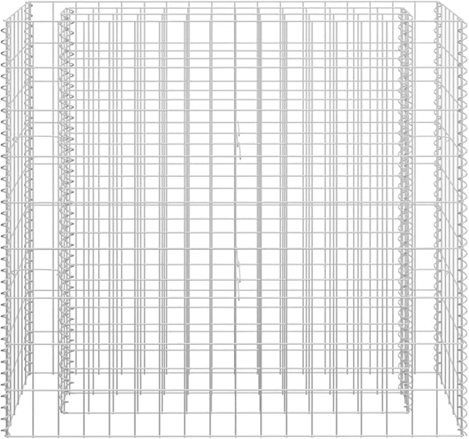 SKM Gabion Raised Bed Gabion Raised Bed Galvanized Steel 35.4x11.8x35.4