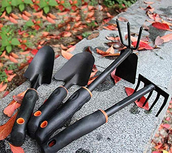 4PCS Mini Garden Tools Sets Durable Gardening Hand Tool Ergonomic &amp Rust Resistant for Women Kid Men Gardener