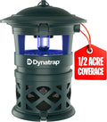 DynaTrap DT1130-GRSR 1/2 Acre Mosquito &amp Flying Insect Outdoor Trap and Killer – Kills Mosquitoes Flies Wasps Gnats &amp Other Flying Insects - Bug Zapper Alternative – Green
