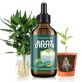 Root Drops – Liquid IBA Rooting Hormone for Cuttings | Speeds Up Propagation | Works in Water Soil Moss LECA | for Indoor Houseplants Like Pothos Monstera (4 oz)