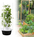 Hydroponic Grow Tower Kit Garden Hydroponics Growing System Vertical Planter Tower Vertical Planting 110V 220V 6-12 Hours Lighting for Balconies Courtyards Roofs 7楼