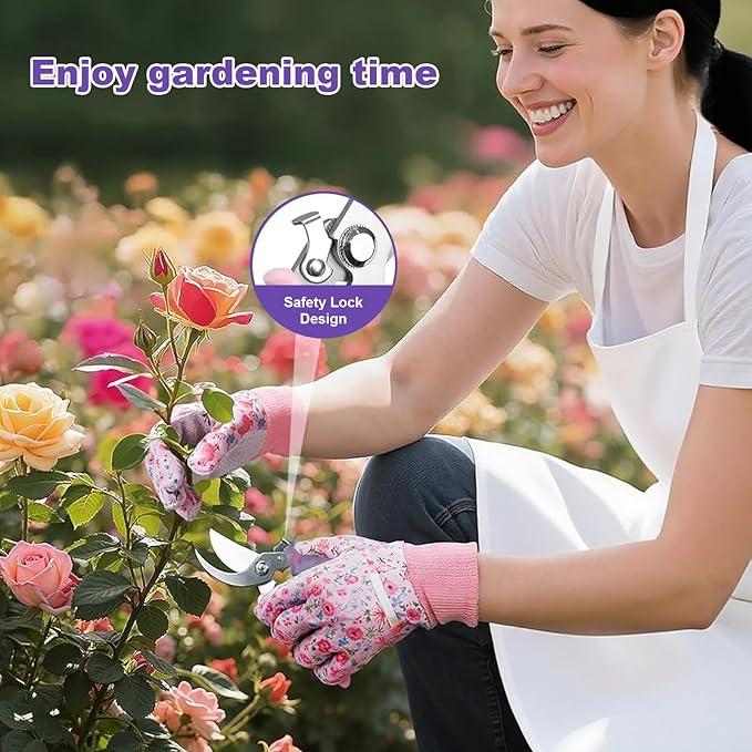 Grandma Garden Gifts Gardening Set Gifts for Grandma Birthday Christmas Mothers Day Unique Gift for Women Outdoor Planting