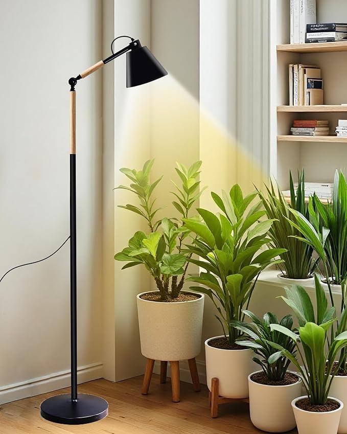 Standing Plant Grow Light LED Growing Light Full Spectrum for Indoor Plants4/8/12H Timer Flow Grow Light for Tall Large Indoor Plants
