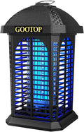 Bug Zapper Outdoor 4200V Electric Mosquito Zapper Bug Zapper Outdoor Fly Traps Fly Zapper Mosquito Killer Indoor 3 Prong Plug 90-130V ABS Plastic Outer