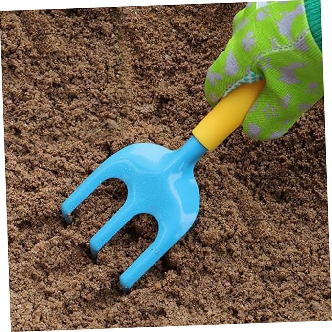 GALPADA 1set Boys and Girls Gardening Tools Set Hand Planting Kit Apron Shovel Rake and Garden Accessories for Boys and Girls Safe and Fun for Toddlers