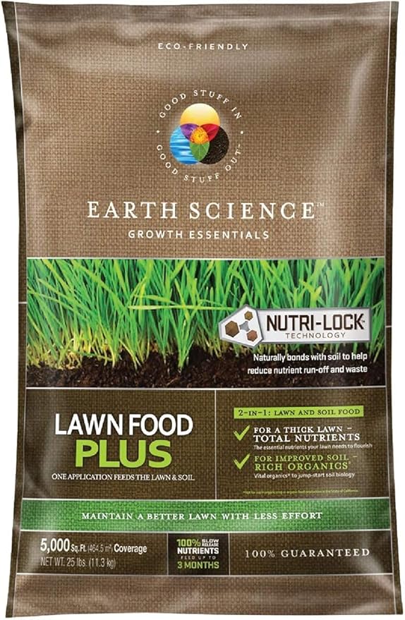Earth Science Lawn Food Plus (25 lb.)