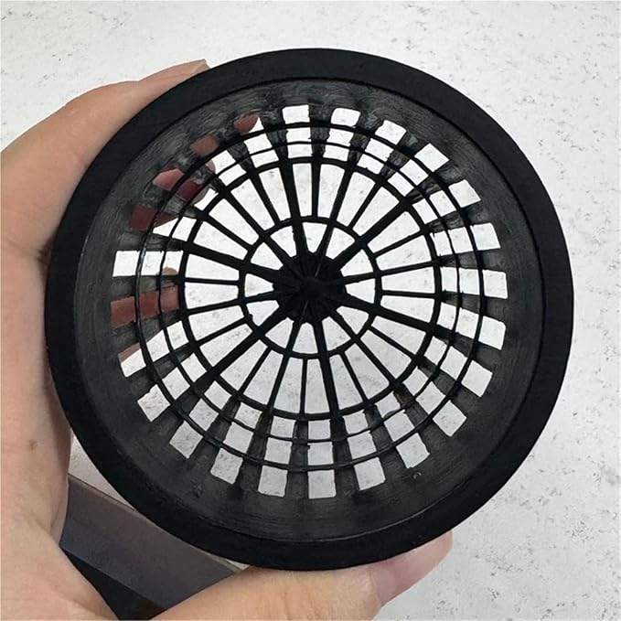 Net Pots for Hydroponics 16PCS Hydroponic Garden Net Pots - Slotted Plastic Mesh for Plant Nursery(White)