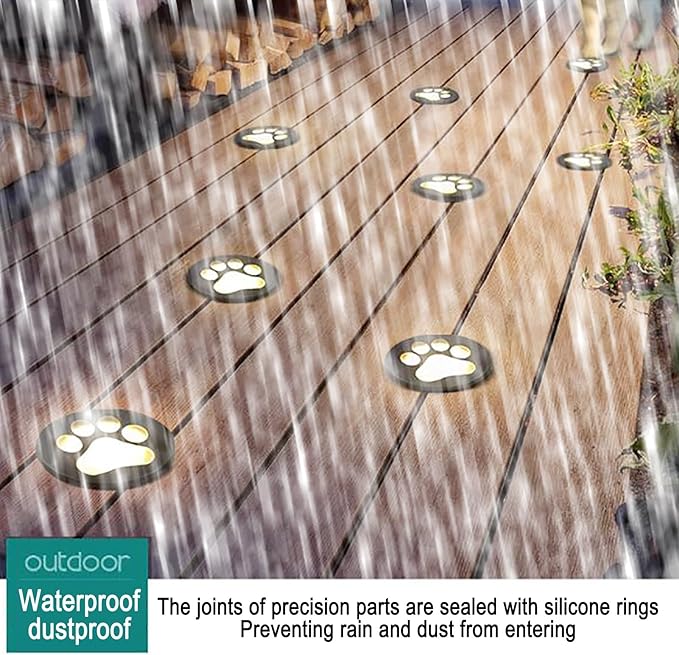 12W Warm White LED Buried Lights - IP65 Waterproof Recessed Ground Lights for Outdoor Landscape Staise Corridor Driveway Park Patio Decor