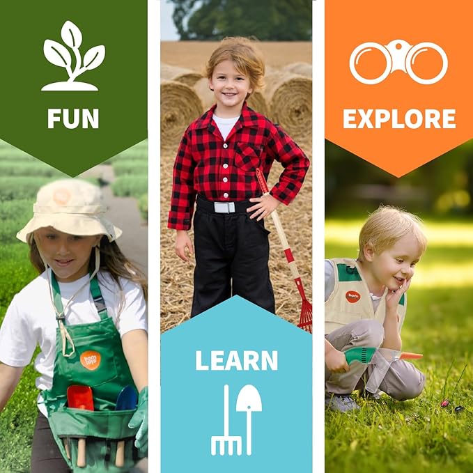 Born Toys Kids Pretend Play Costume Set for Boys &amp Girls