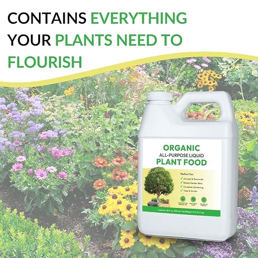 Organic All-Purpose Liquid Plant Food - 1G (2 Pack)