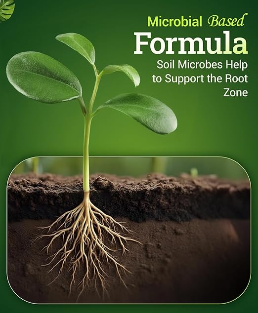 FoxFarm Bush Doctor Boomerang - 2-0.2-0.3 Comeback Formula - Microbial-Based Liquid Plant Fertilizer for Root Zone Support Immediate Nutrient Uptake - Helps Plants Recover from Abiotic Stress-1Gallon
