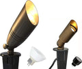 GKOLED Brass Landscape Spotlights (Bulbs Included) with Mini Brass Landscape Spotlights (Bulbs Included)