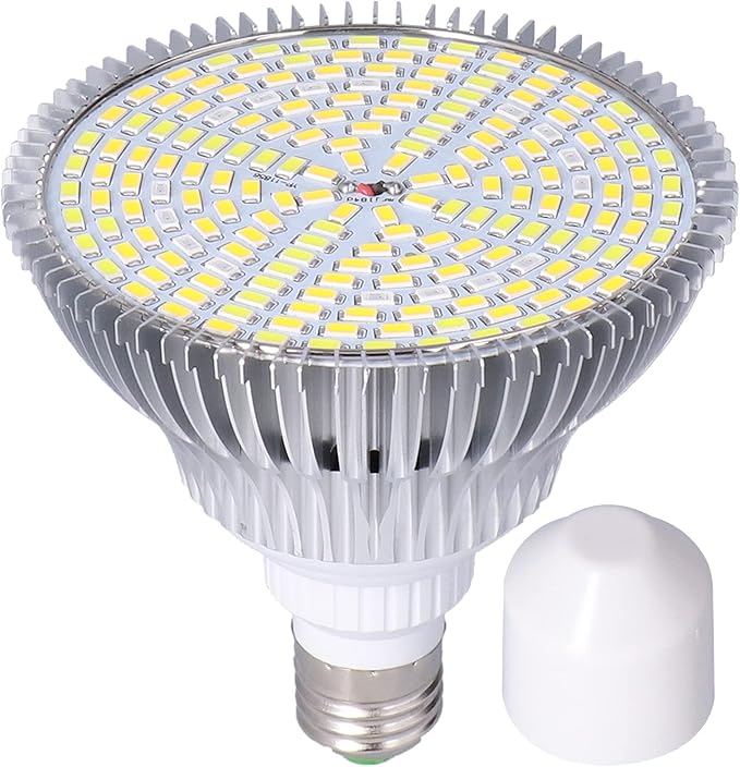 20W E27 Full Spectrum Plant Bulb 184 LED Lamp Beads High Power Grow Light Bulb AC 85V‑285V