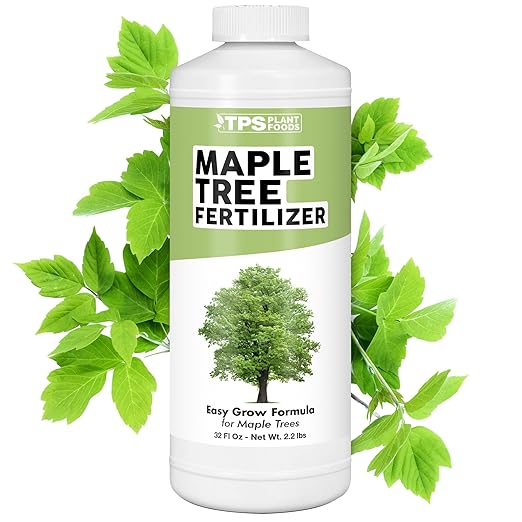 Maple Tree Fertilizer – Liquid Plant Food for Vibrant Color Stronger Roots &amp Healthy Growth 32 oz