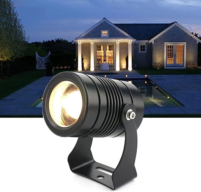 LED Beam Spotlight - Outdoor Landscape Lamp IP67 Waterproof Lights Rotation Spotlight Wall Washer Spotlights Long Throw Narrow Beam For Building Exterior ( Color : Cool