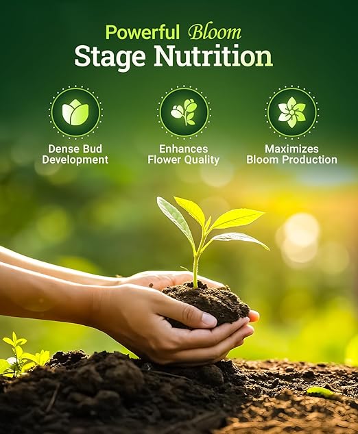 FoxFarm Cultivation Nation Bloom Fertilizer 0-5-4 - Part 3 of FoxFarm 3-Part Feeding Program for Bud Development - Liquid Plant Food for Transition to Flowering and Harvest - 1 Gallon