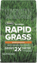 Scotts Turf Builder Rapid Grass Bermudagrass Combination Grass Seed and Fertilizer Grows Full Green Grass 4 lbs