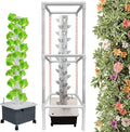 Hydroponic Systems - Aeroponic Tower Garden with LED Grow Lights - Hydroponics Growing System for Indoor Gardening - Grow Herbs Fruits &amp Vegetables220V