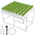 Hydroponic Growing Pipe Kit 36/54/72/90/108 Holes Sites 1 Layers to 4 Layers Planting Sites Grow Box Water Culture System (Color : 2F 6Pipes 54 Sites) (1f 8pipes 72 Sites)