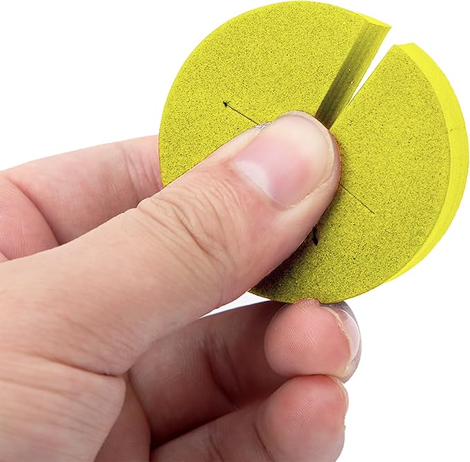 2” Neoprene Foam Inserts for Hydroponics Growing System Clone Machine Propagation Indoor Gardening 100 Pack Yellow