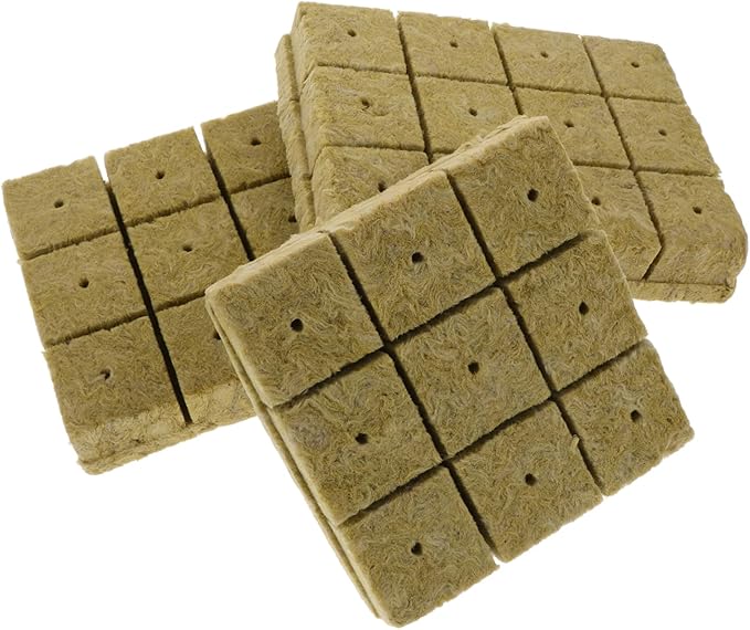 POPETPOP 3sets Hydroponics Germination Nutrient Cubes for Soilless Plant Growth Water Retaining Rock Blocks for Vegetables and Flowers Clean and Planting Supplies