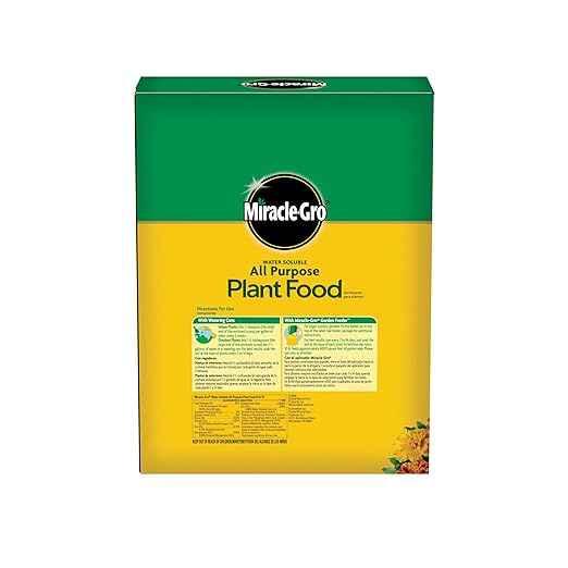 Miracle-Gro Water Soluble All Purpose Plant Food - Fertilizer For All Indoor or Outdoor Plants including Roses Flowers Vegetables Houseplants Trees and Shrubs 10 lbs.