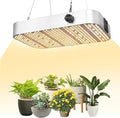 1000W LED Grow Light Dimmable Full Spectrum Plant Light 3 Lighting Modes Grow Lights for Indoor Plants Seed Starting Seedlings Vegetable for 2x2/3x3 Grow TentWhite