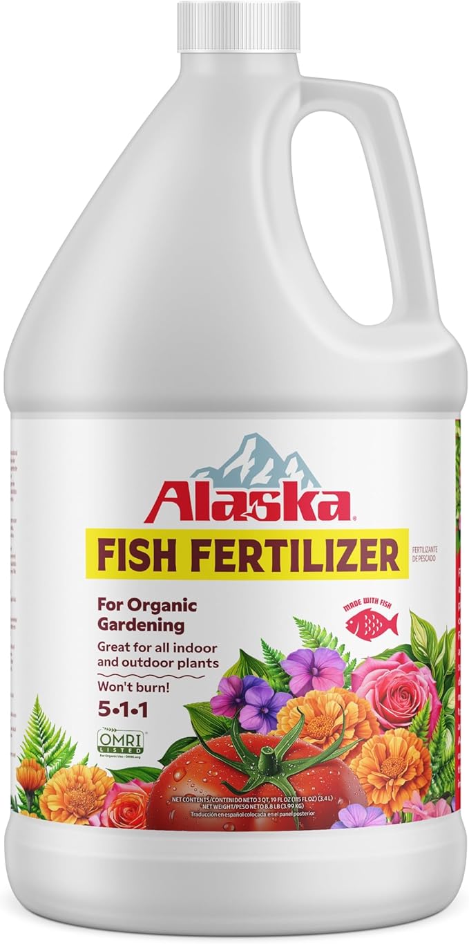 Alaska Fish Fertilizer OMRI Listed 5-1-1 115 oz
