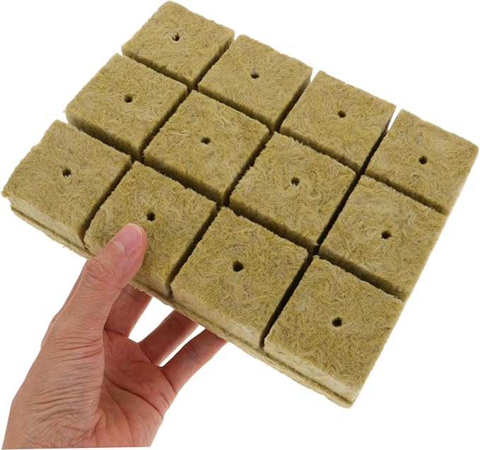 POPETPOP 3sets Hydroponics Germination Nutrient Cubes for Soilless Plant Growth Water Retaining Rock Blocks for Vegetables and Flowers Clean and Planting Supplies