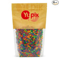 Yupik Kimmie Sunbursts Colorful Chocolaty Sunflower Seeds 2.2 lb (35.2 oz) Pack of 6 Gluten-Free Kosher Sunflower Seeds in Chocolaty Candy Coating Source of Fiber Ideal for Parties Baking