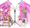 630 LEDs Grow Lights for Indoor Plants Kalolary Full Spectrum Plant Light with Timer 3/6/9/12/15/18H &amp 10 Brightness Levels LED Plant Growing Lamps with Tripod Stand
