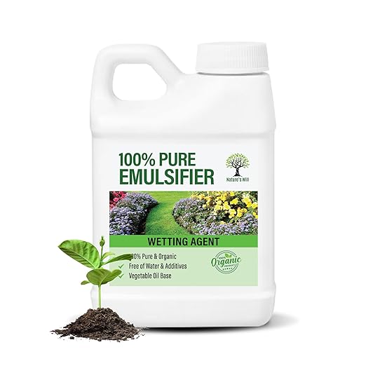 Nature’s Will Pure Organic Emulsifier - 100% Pure Natural Wetting Agent | Vegetable Oil Base | Premium Quality (32 oz)