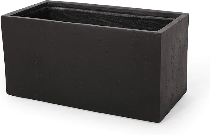 Outdoor Large Square Planter 35''L