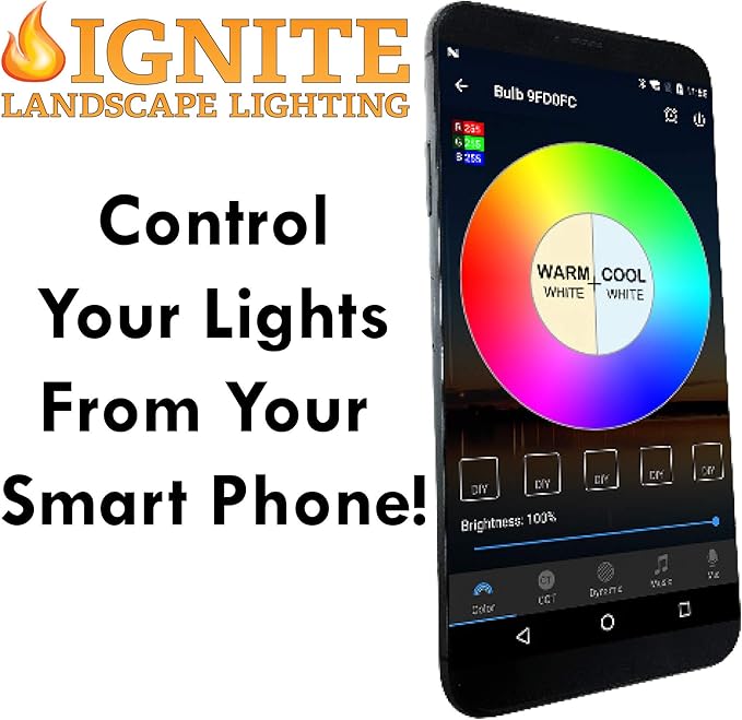 Anjon Ignite Landscape Lighting RGB Wi-Fi Remote for Landscape Lighting Ponds and Water Features - CCWIFIRGB