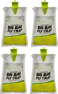 RESCUE! Big Bag Fly Trap – Disposable Outdoor Use - 4 Traps