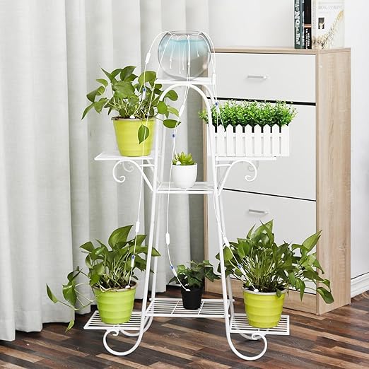 Plant Watering Seepage Devices Insert into Soil Self Watering Stakes for Indoor &amp Outdoor Plant Automatic Irrigation (12 PCs)