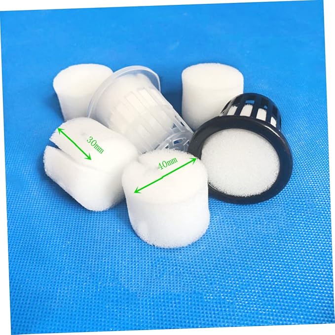 BESPORTBLE 1set Hydroponic Tower Planting Baskets Sponge Floating Gardening Tray Set for Greenhouse