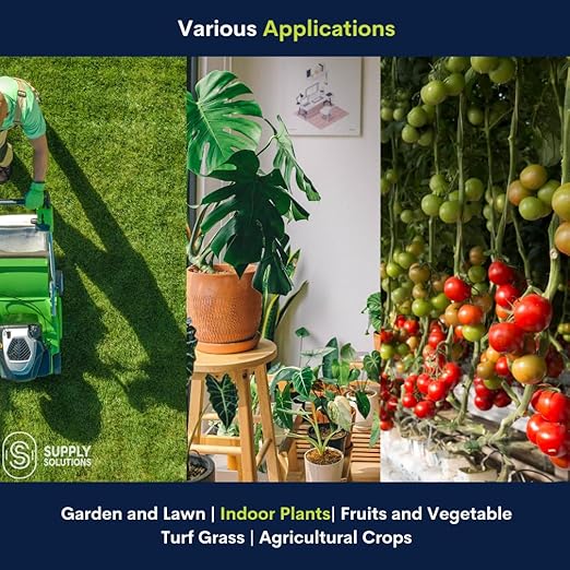 Supply Solutions 16-16-16 Complete Lawn &amp Garden All Purpose Granular Fertilizer - The Ultimate Plant Food for Lush Greenery &amp Vibrant Blooms - for All Plants Vegetables Fruits and Berries