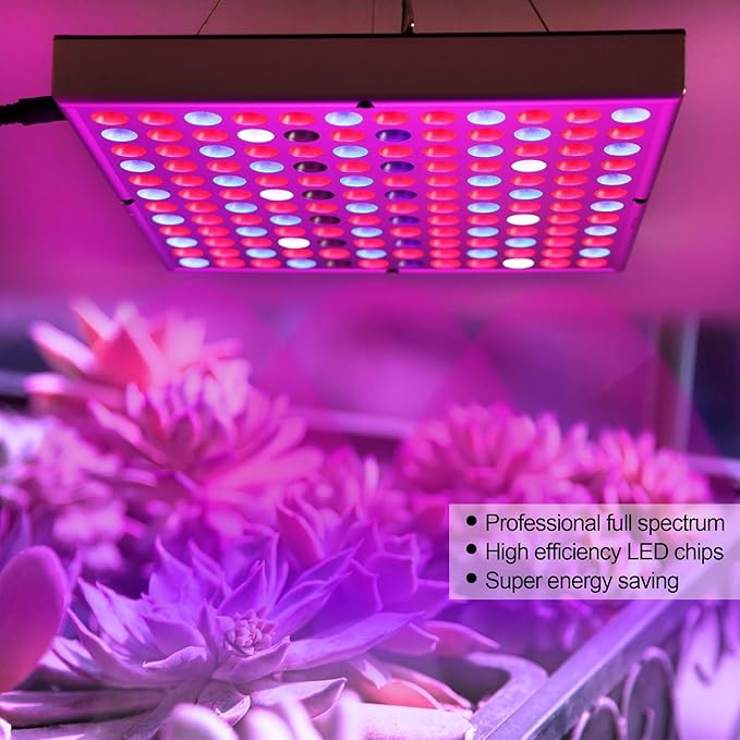 1000W LED Grow Light 75/144 LEDs Plant Lights Red Blue White Panel Growing Lamps for Indoor Plants Seedling Vegetable and Flower45W